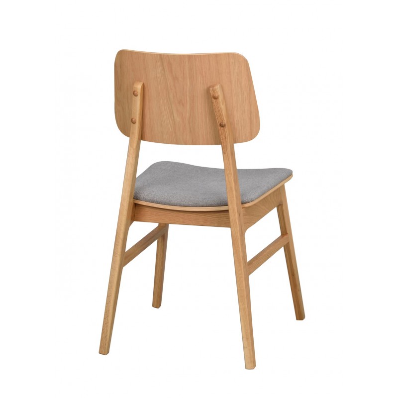 ROWICO Nagano Chair Oak/Light Grey